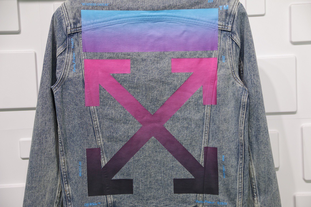 OFF WHITE DENIM JACKET