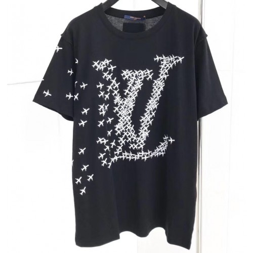 Louis Vuitton Plane Logo T-Shirt Black