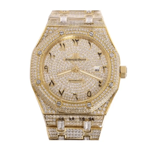Royal Oak Selfwinding 42 mm, Steel/Yellow Gold Gem Set Ref. 15400SR.OO.1220SR.02