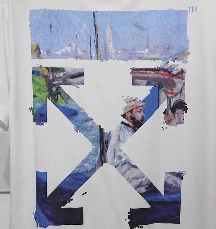 OFF-WHITE OIL PAINTING TEE