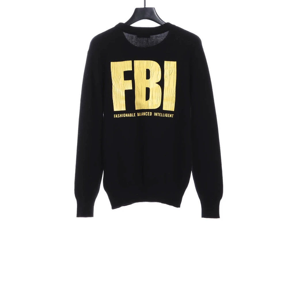 FBI cracked sweater
