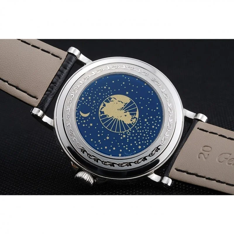 Perpetual Calendar Dial White 40 mm, Stainless Steel