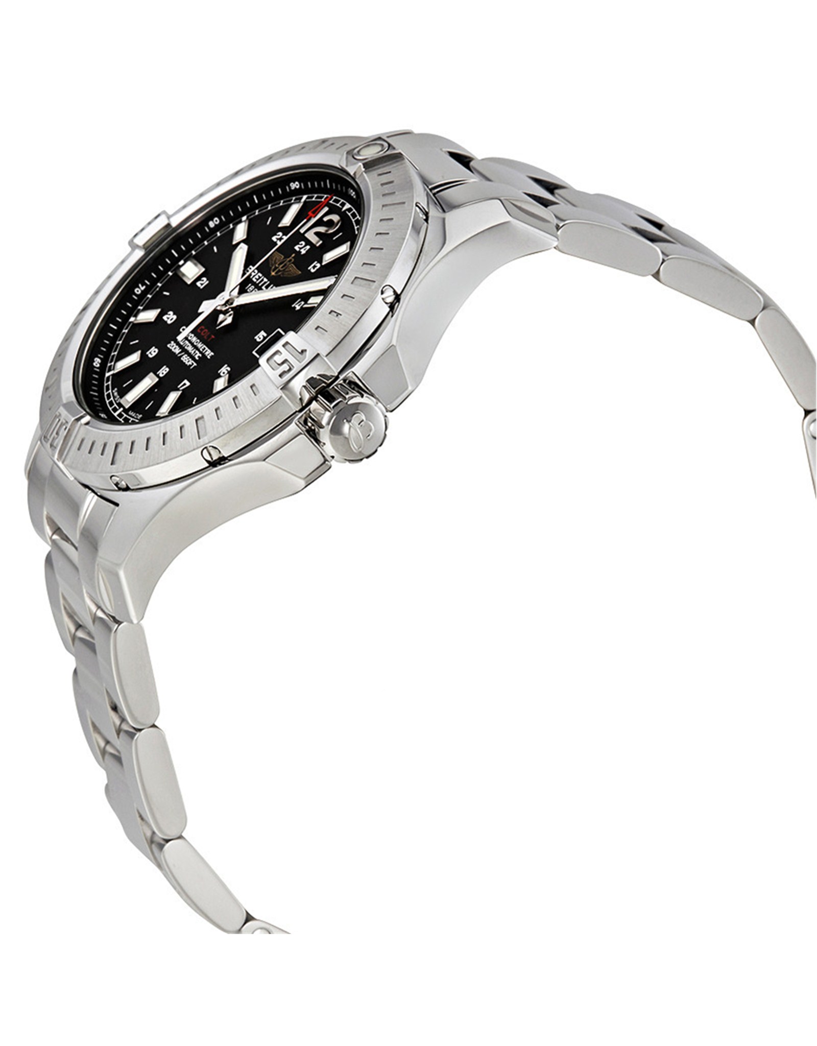 Colt Black Dial Stainless Steel Case A1731311/BE90 182A