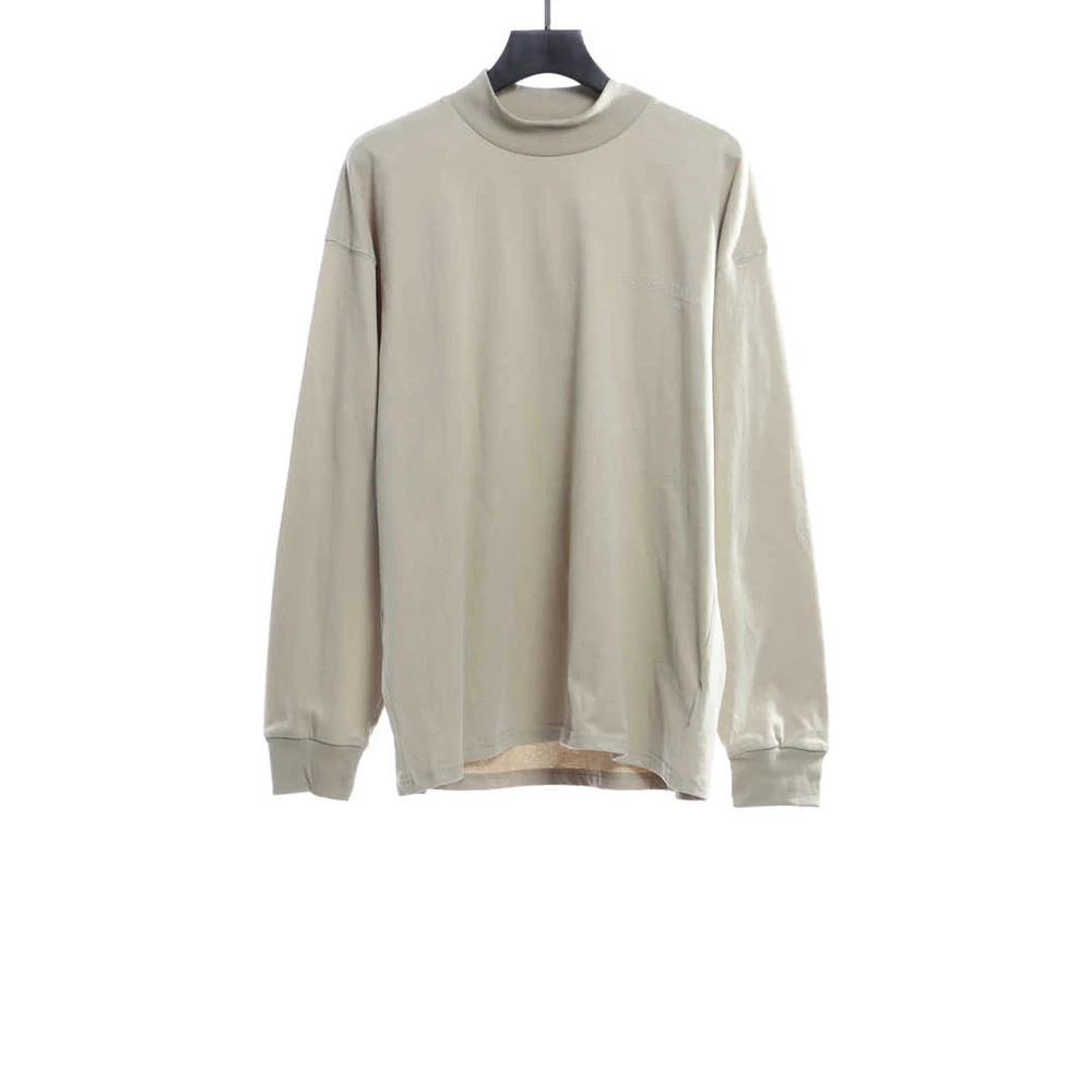 Letter Flock Print Long Sleeve Shirt