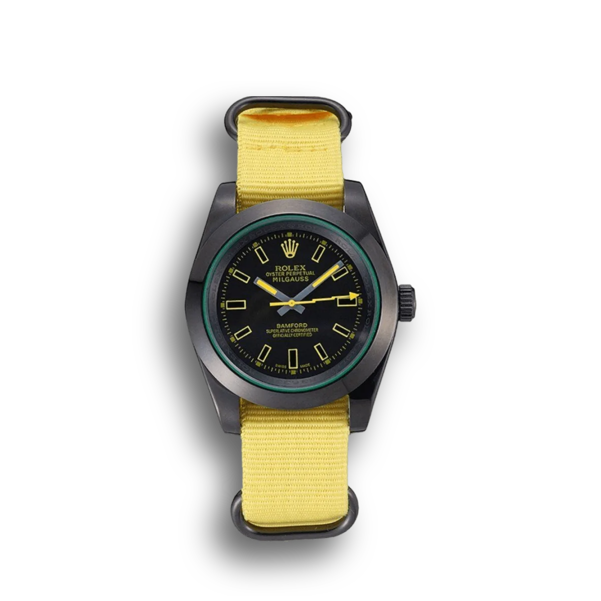 Milgauss Bamford Yellow Nylon Strap 621999