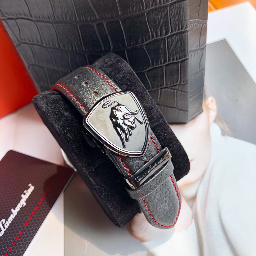 Tonino Lamborghini New Spyder Chronograph black / Red