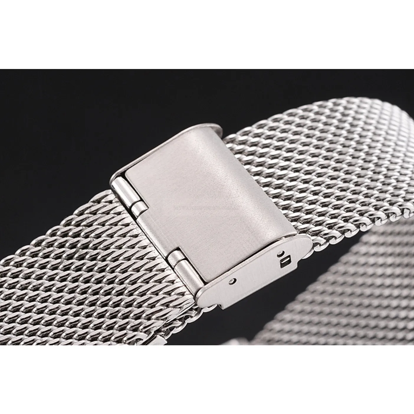 Calatrava Small Seconds Dial White 40 mm, Stainless Steel