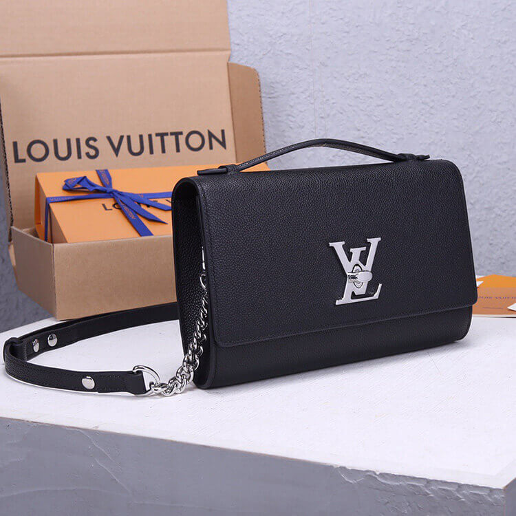 Louis Vuitton Lockme Clutch Purse