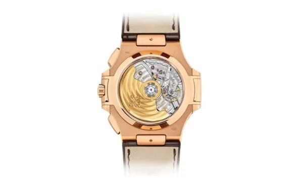 Nautilus 5980R-001 Flyback chronograph, Date 40.5 mm,Rose gold