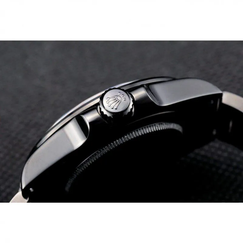 Swiss Explorer Black Ceramic Bezel Black Dial Watch 98240