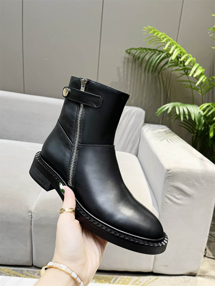 Balenciaga chunky heeled zipper boots