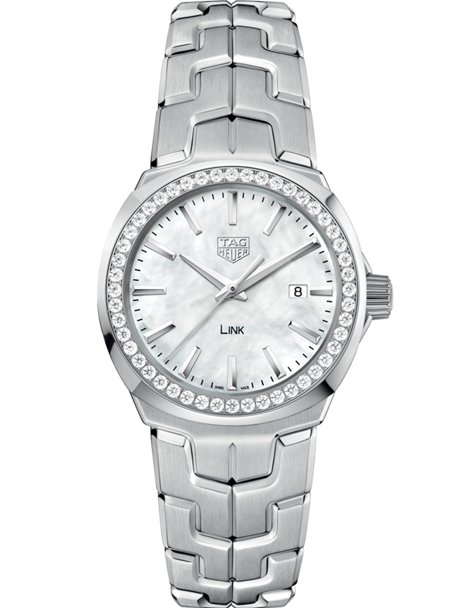 Link Pearl White Dial Ladies Watch WBC1314.BA0600 32MM