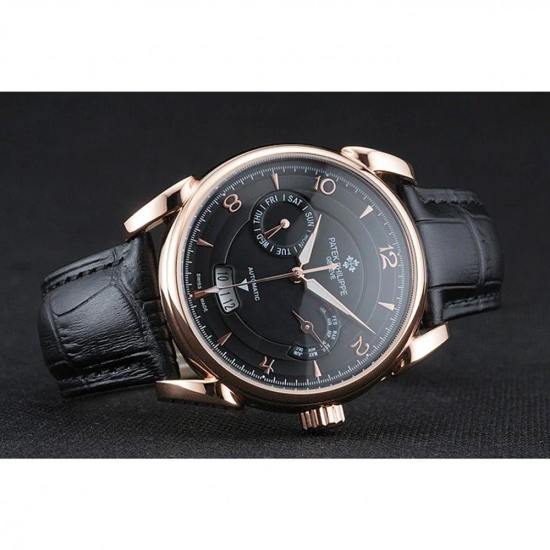 Complications Dial Black 40 mm, Rose Gold Plated