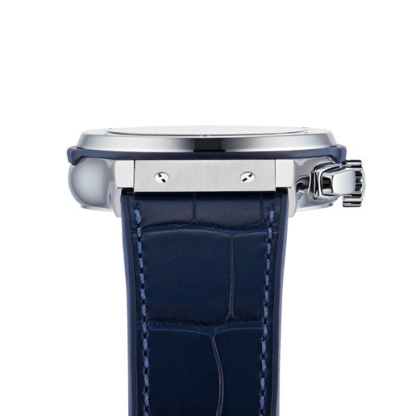 Classic Fusion Men Automatic Blue Alligator Watch 521.NX.7170.LR
