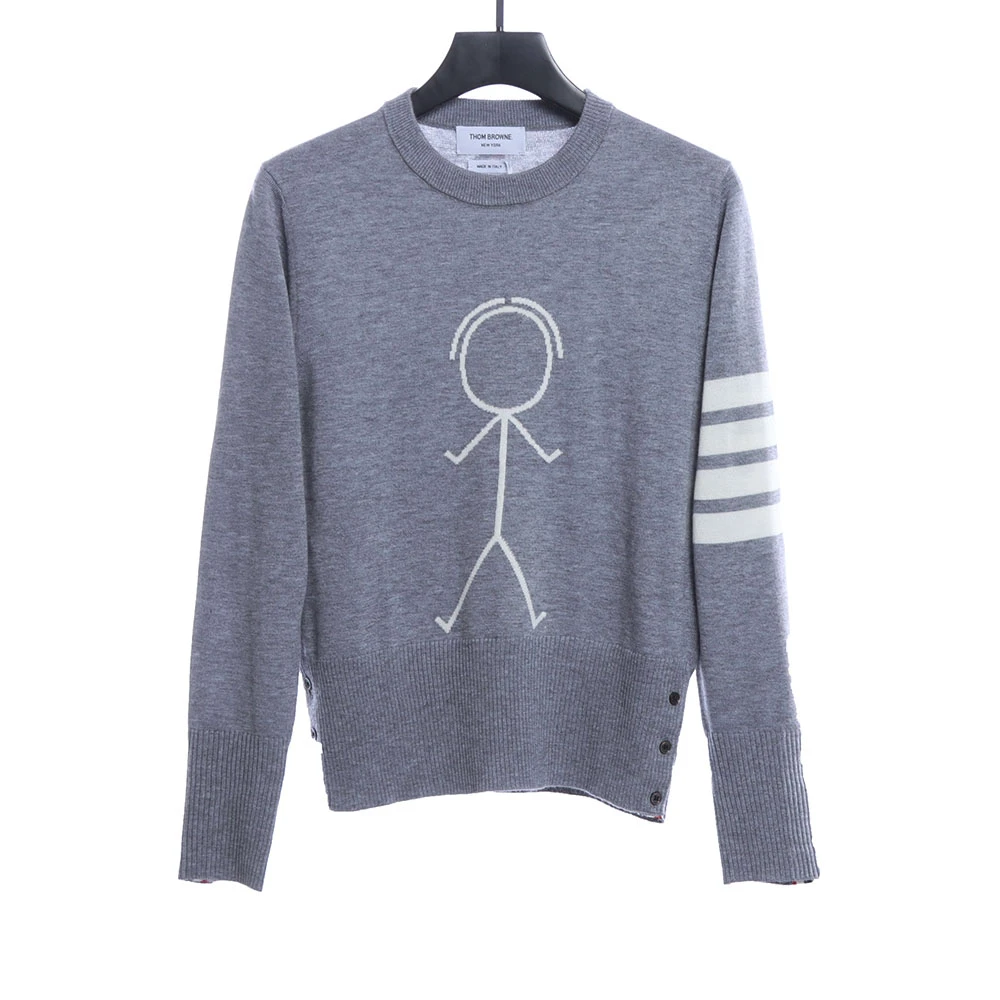 Stickman crew neck sweater