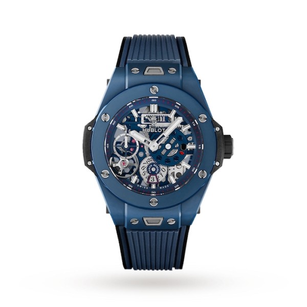 Big Bang Men Automatic Blue Rubber Watch 414.EX.5123.RX