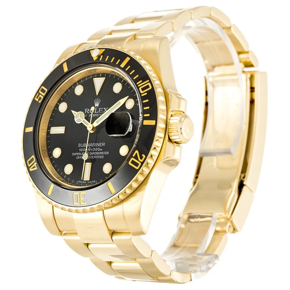 Submariner Black Dial 116618LN