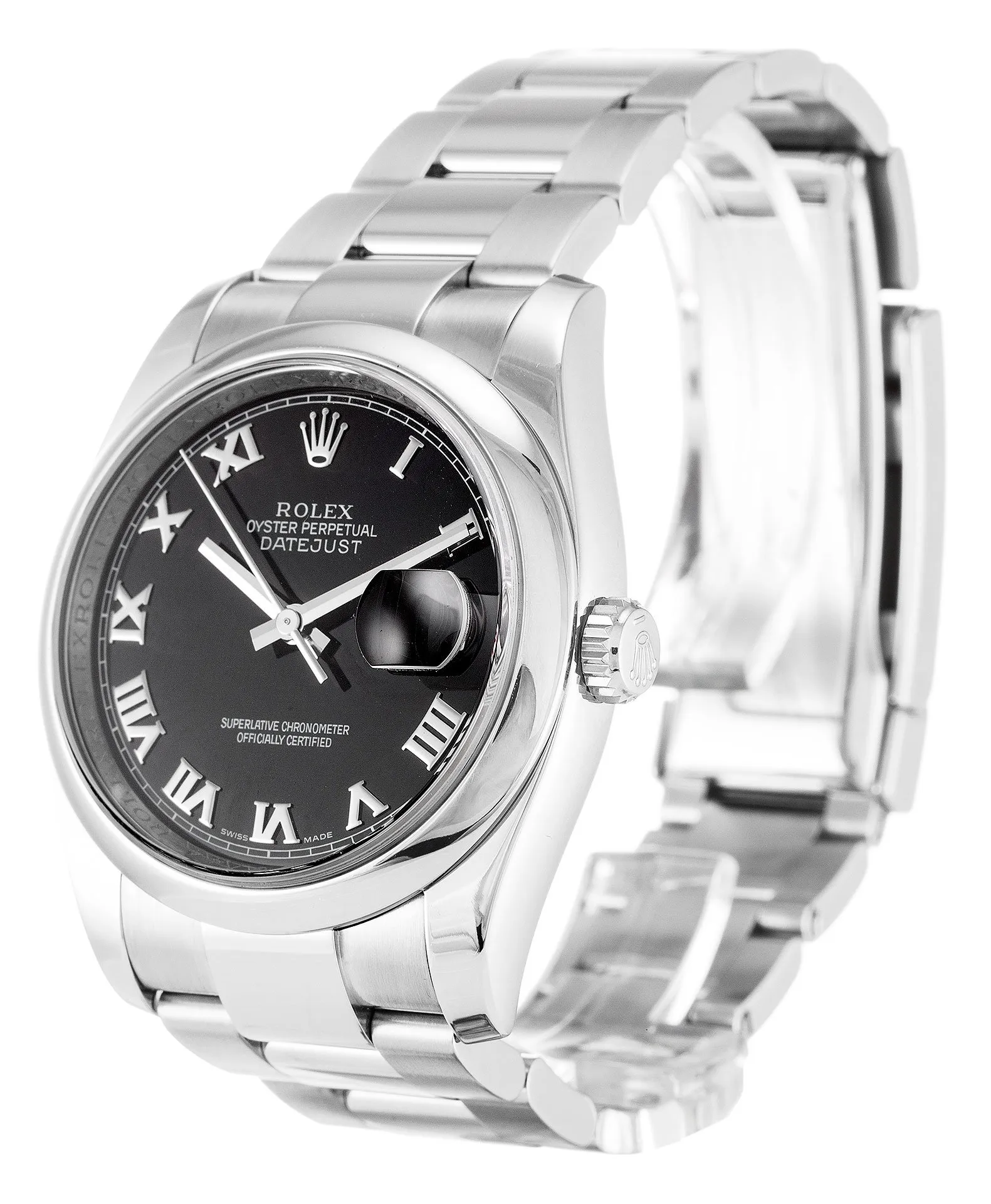 Datejust Black Dial 116200