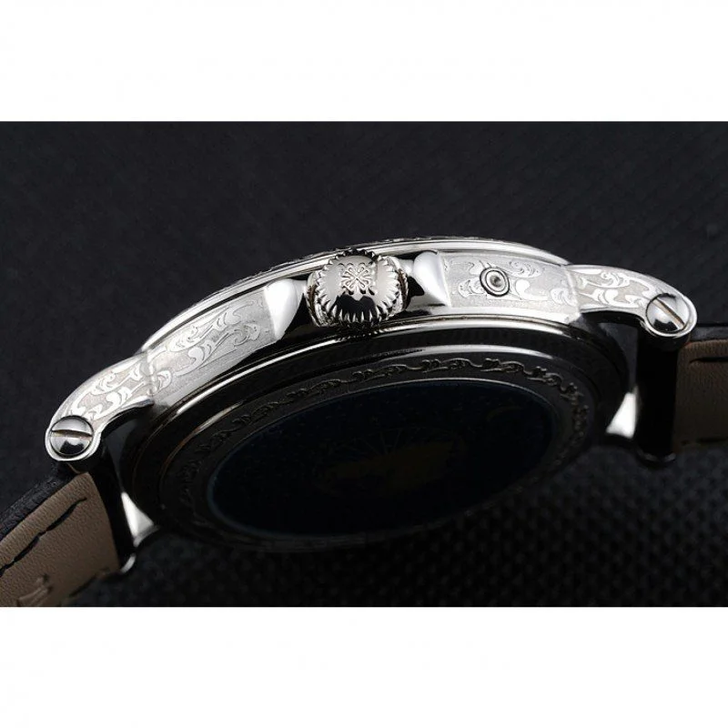 Perpetual Calendar Dial White 40 mm, Stainless Steel