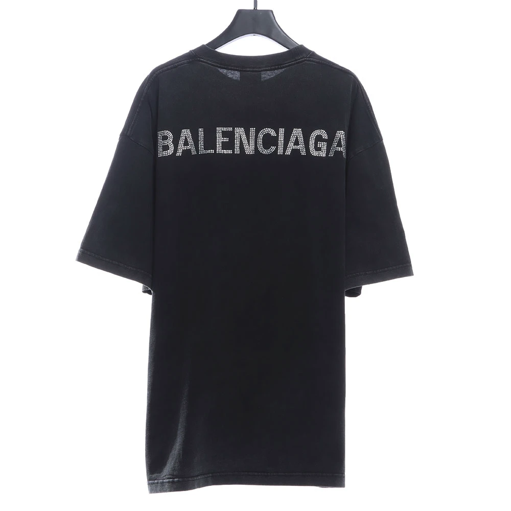 23SS hot diamond letter T-shirt