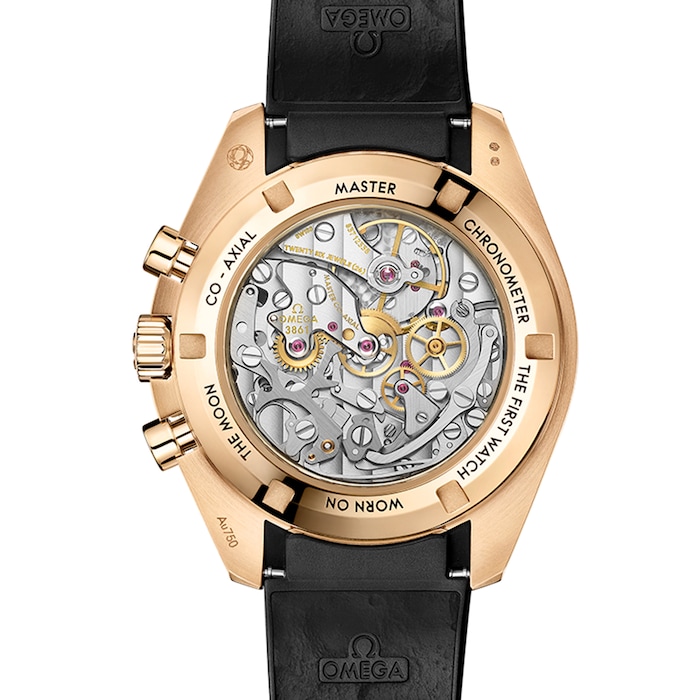 Speedmaster Moonwatch Professional Co-Axial Master Chronometer Chronograph 42mm Mens Watch Yellow