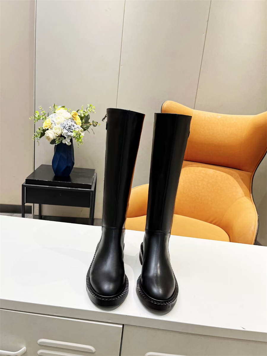 Balenciaga zipper tall boots
