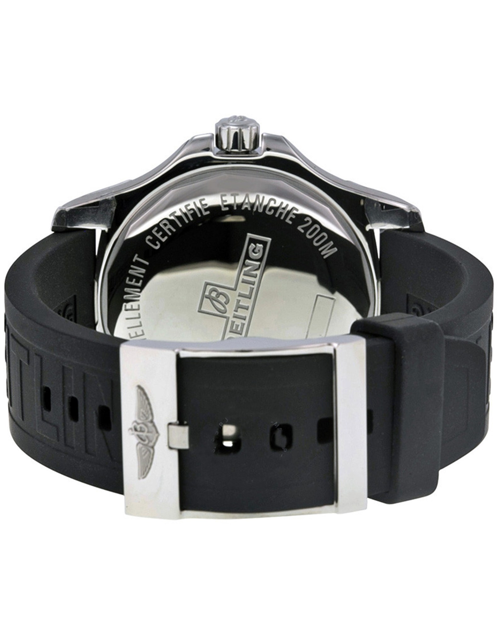 Colt Black Dial Rubber Strap A1738811 BD44BKPT3