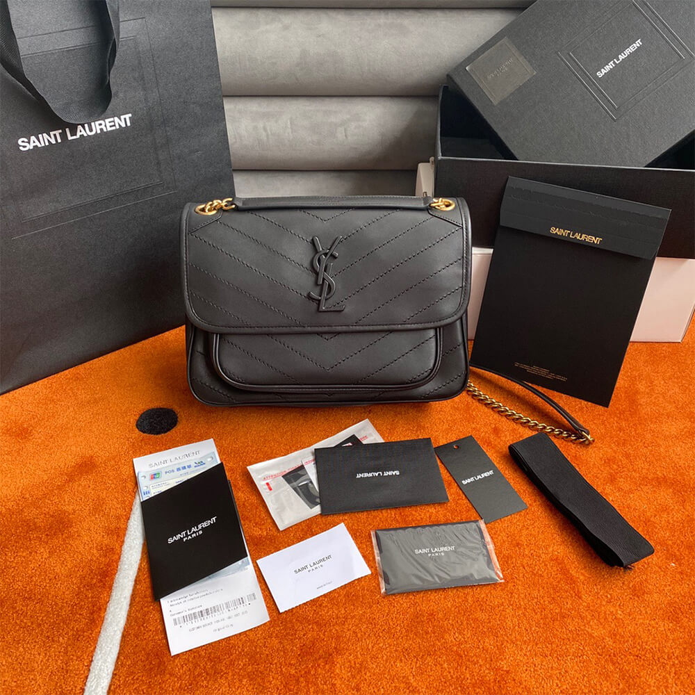 YSL SAINT LAURENT NIKI MEDIUM IN LAMBSKIN