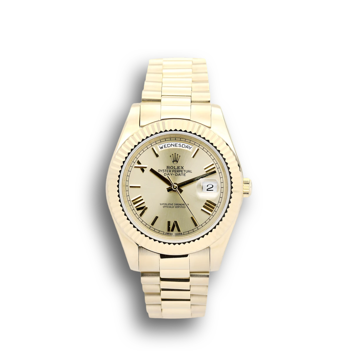 Day-Date II Gold Dial 218238