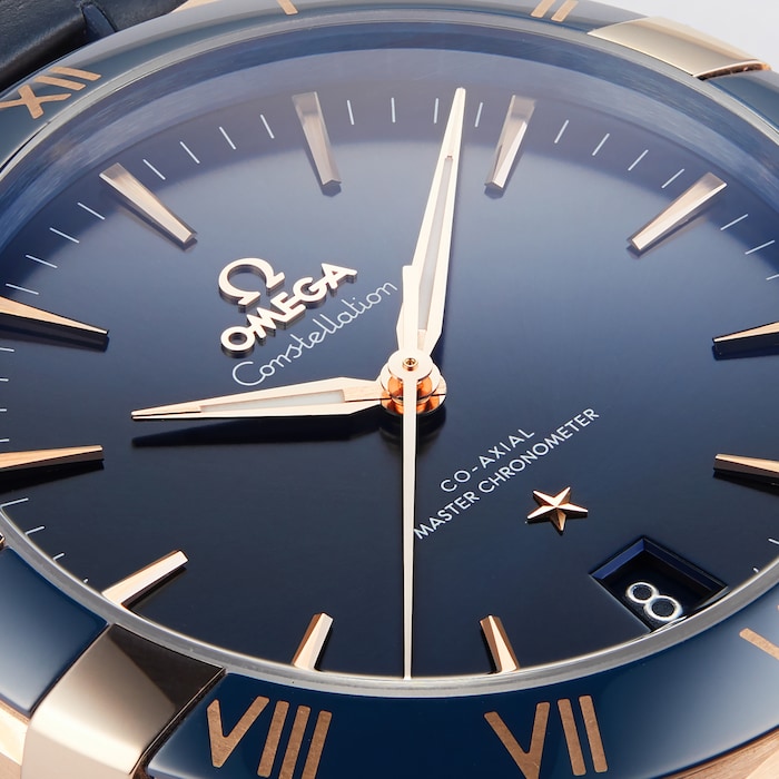 Constellation Co-Axial Master Chronometer 41mm Mens Watch Rose Gold