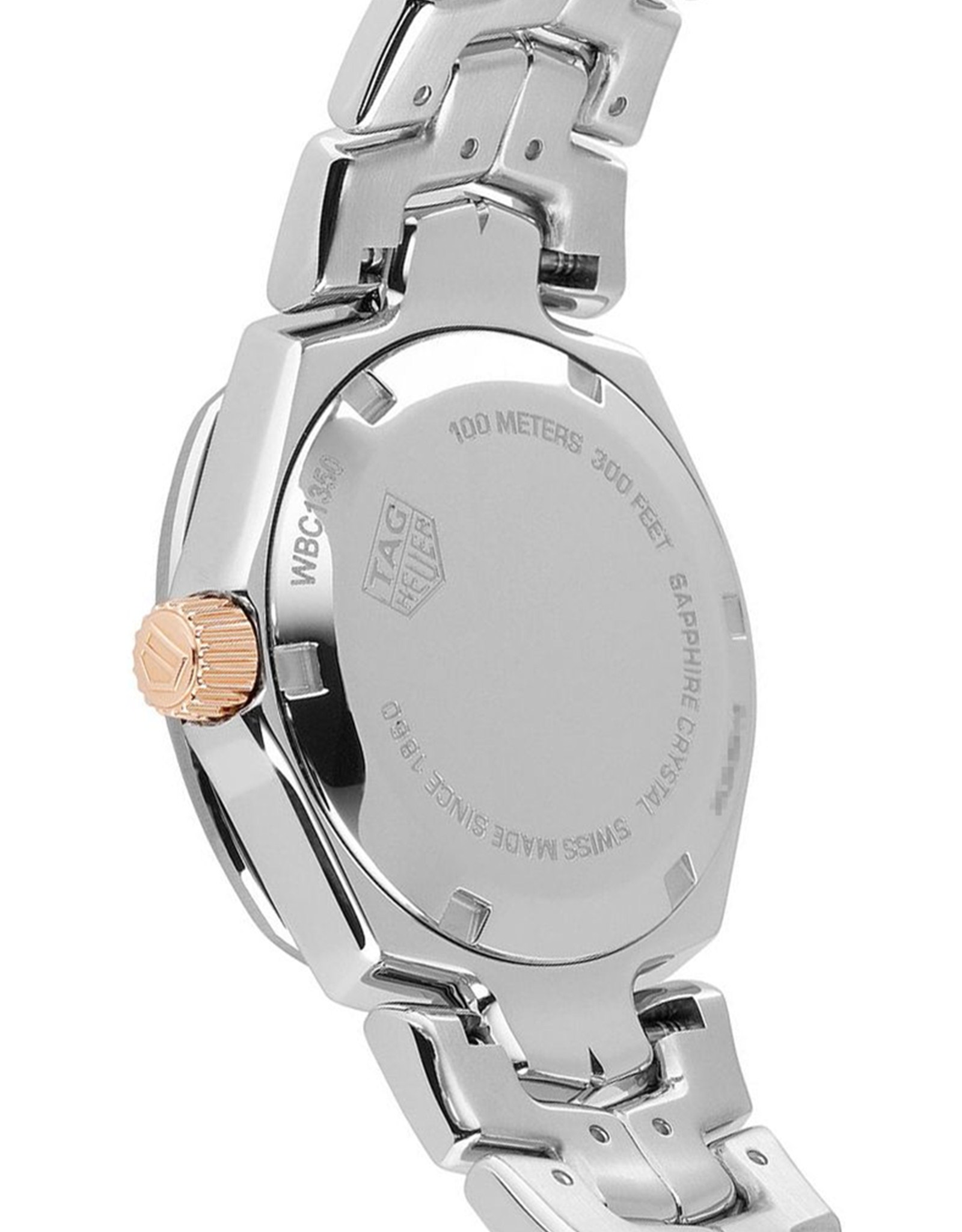 Link Pearl White Dial & Rose Gold WoMen's Watch WBC1350.BA0600 32MM