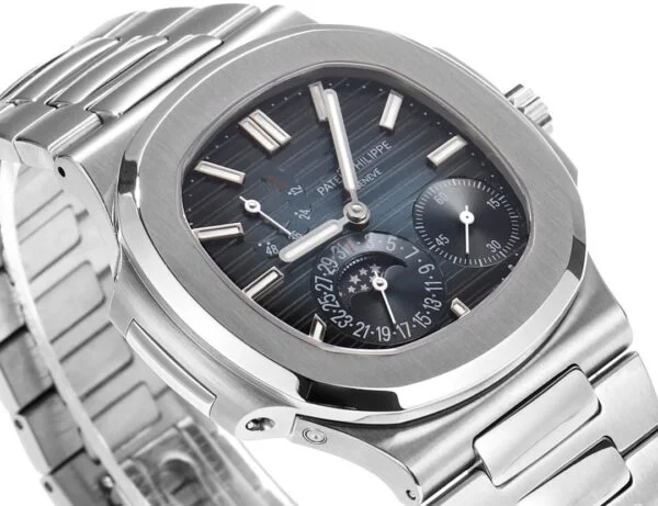 Nautilus Moon phases 40 mm,Stainless steel,5712/1A-001