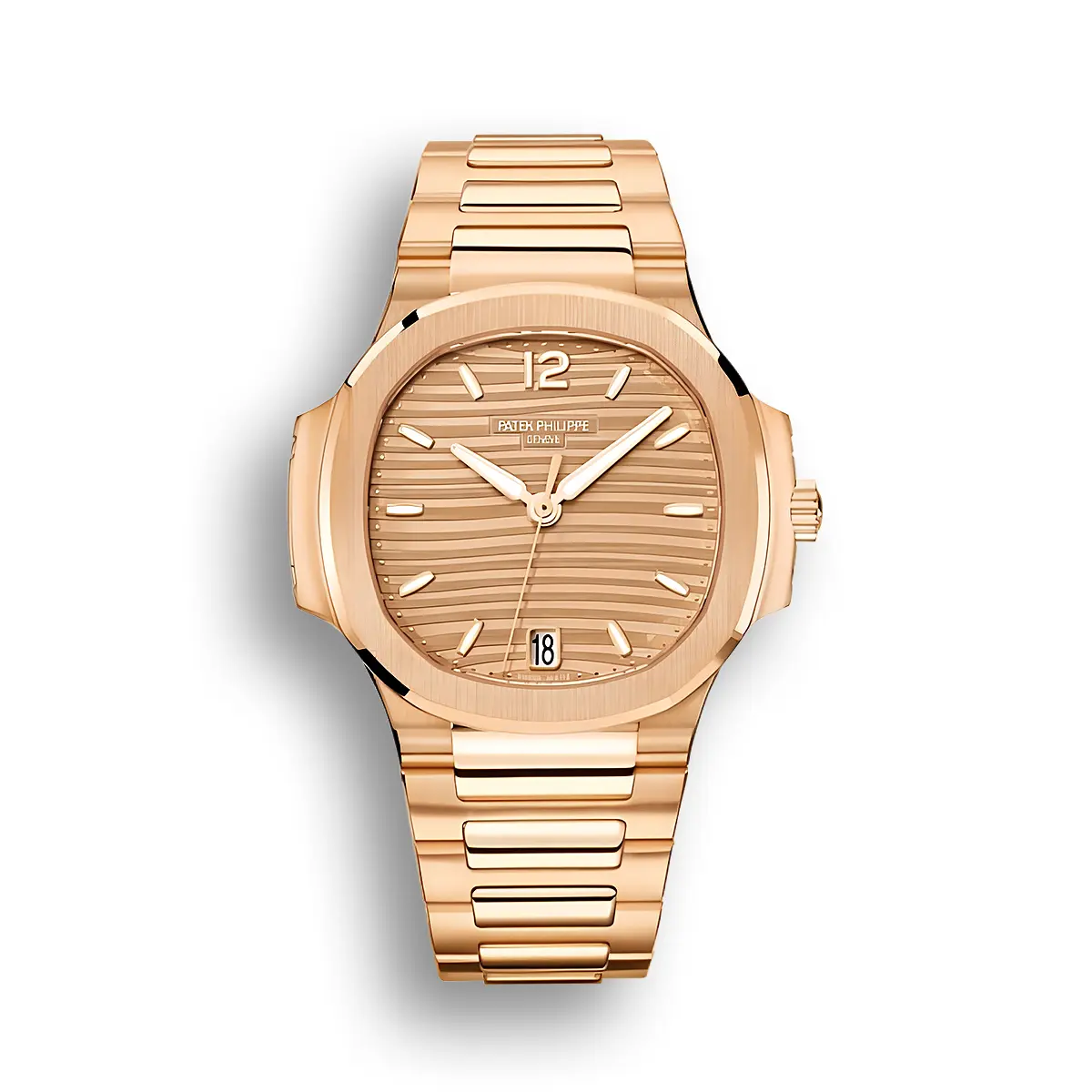 Nautilus 7118/1R-010 Ladies Automatic 35.2 mm,Rose gold,