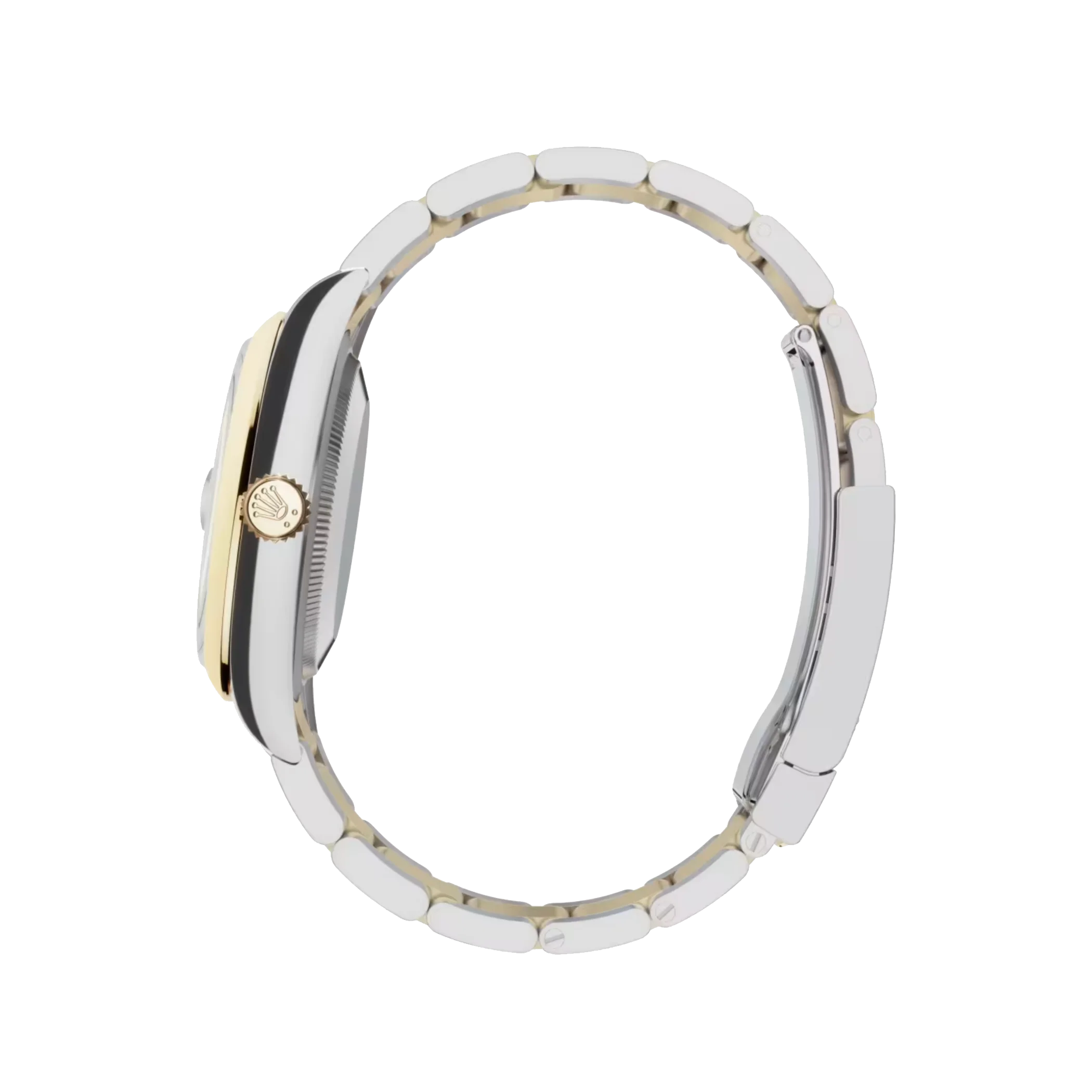 Datejust: Oystersteel and yellow gold, silver, m126303-0001