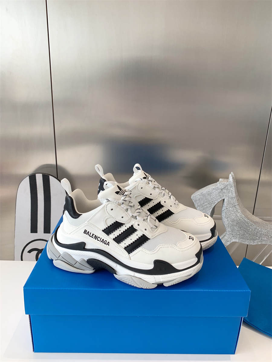 Balenciaga x Adidas triple sneakers