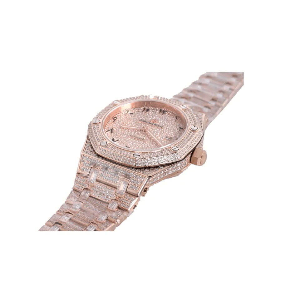 Royal Oak 42 mm, Rose Gold Gem Set Arabic Ref. 15400SR.OO.1220SR.02