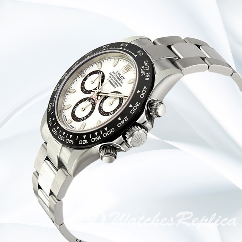 Daytona Men's 40mm m116500ln-0001 Silver-tone White Dial