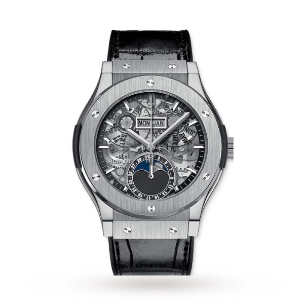 Classic Fusion Men Automatic Grey Alligator Watch 547.NX.0170.LR