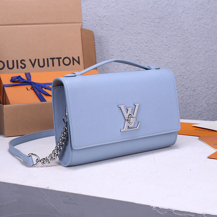 Louis Vuitton Lockme Clutch Purse