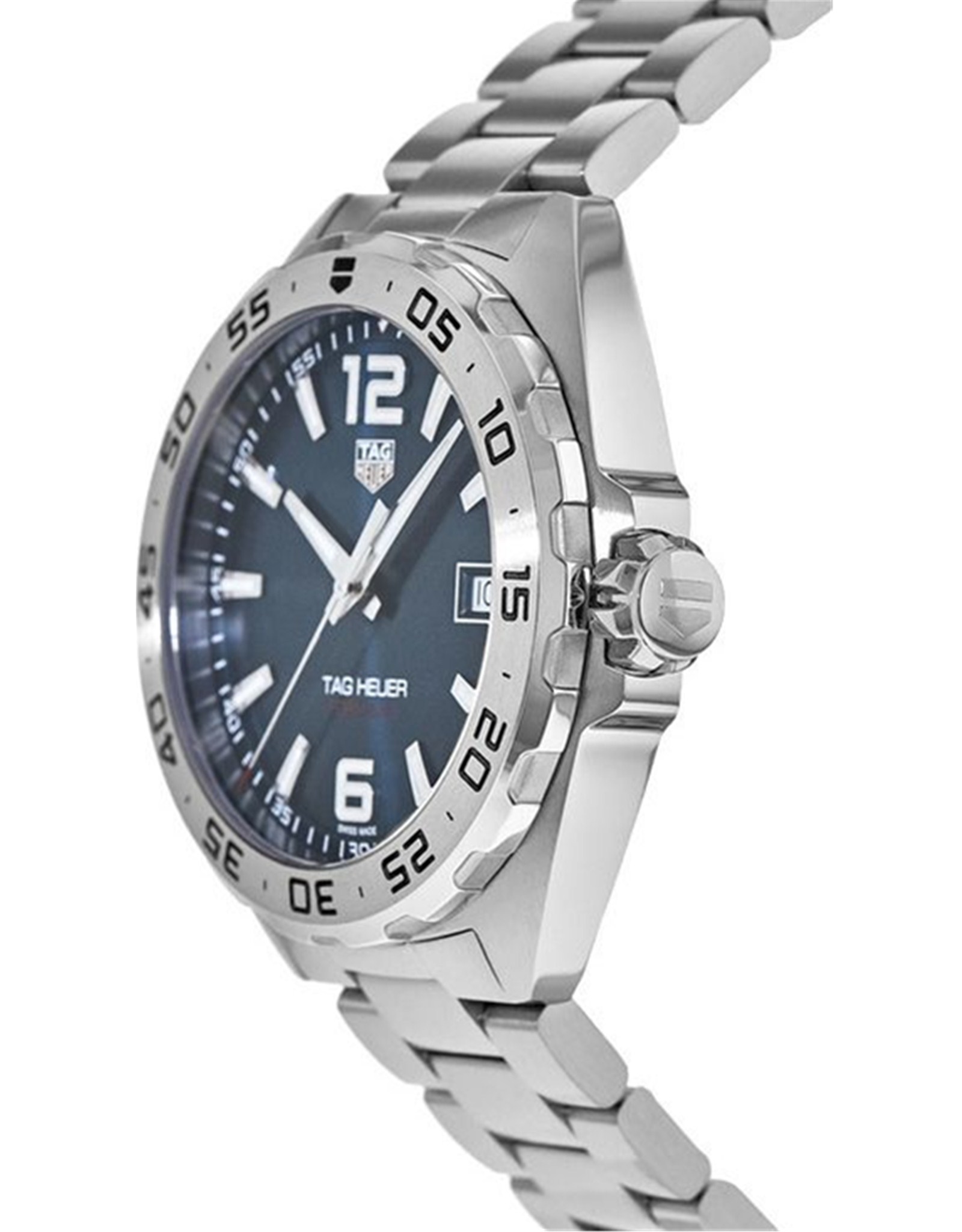 Formula 1 Sunray Brushed Blue Dial Men's Watch WAZ1118.BA0875 41MM