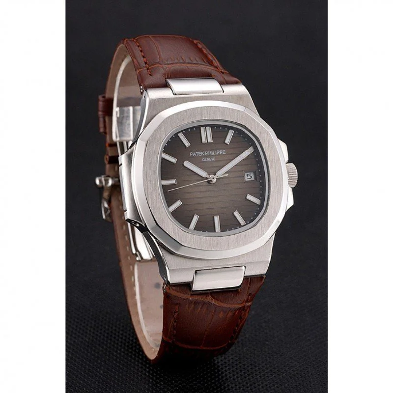 Nautilus 5711G-011 Dial Black 40 mm, Stainless Steel