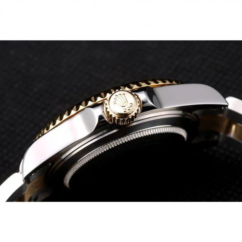 GMT Master II Gold Colored Ceramic Bezel Brown Dial Watch