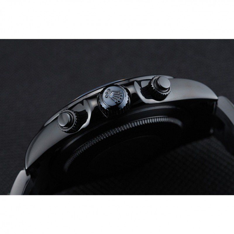 Cosmograph Daytona White And Black Dial Black Stainless Steel Case And Bracelet 1454249