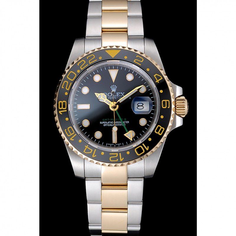 Swiss GMT Master Black Bezel Black Dial 80295