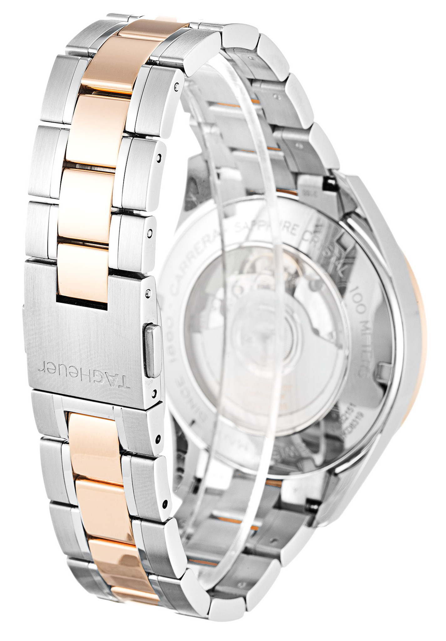 Carrera WAS2151.BD0734 Yellow Gold Case Number Markers 39MM