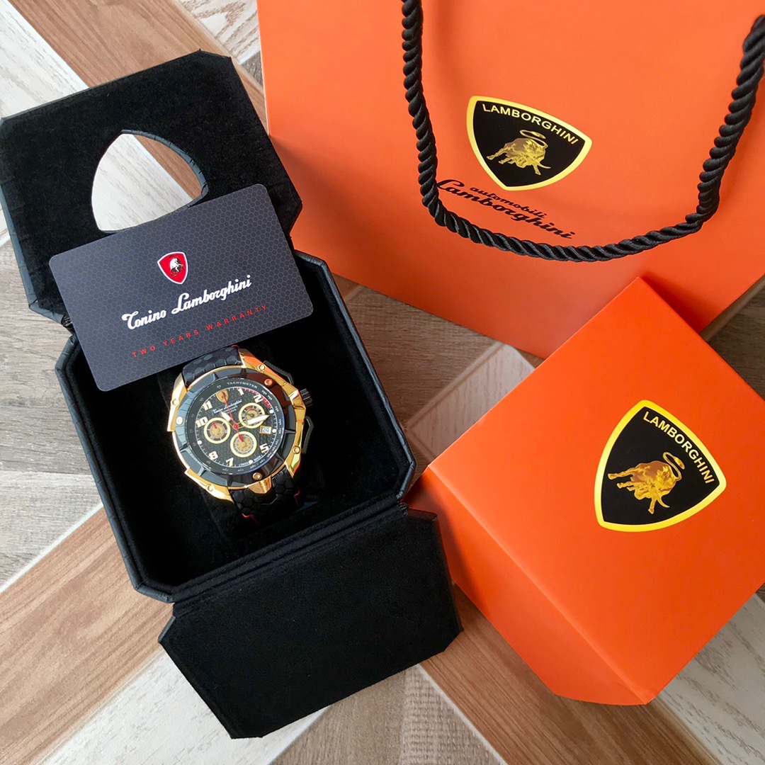 Tonino Lamborghini New Spyder Chronograph Gold 340X