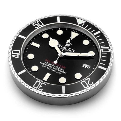 deepsea seriesblack wall clock