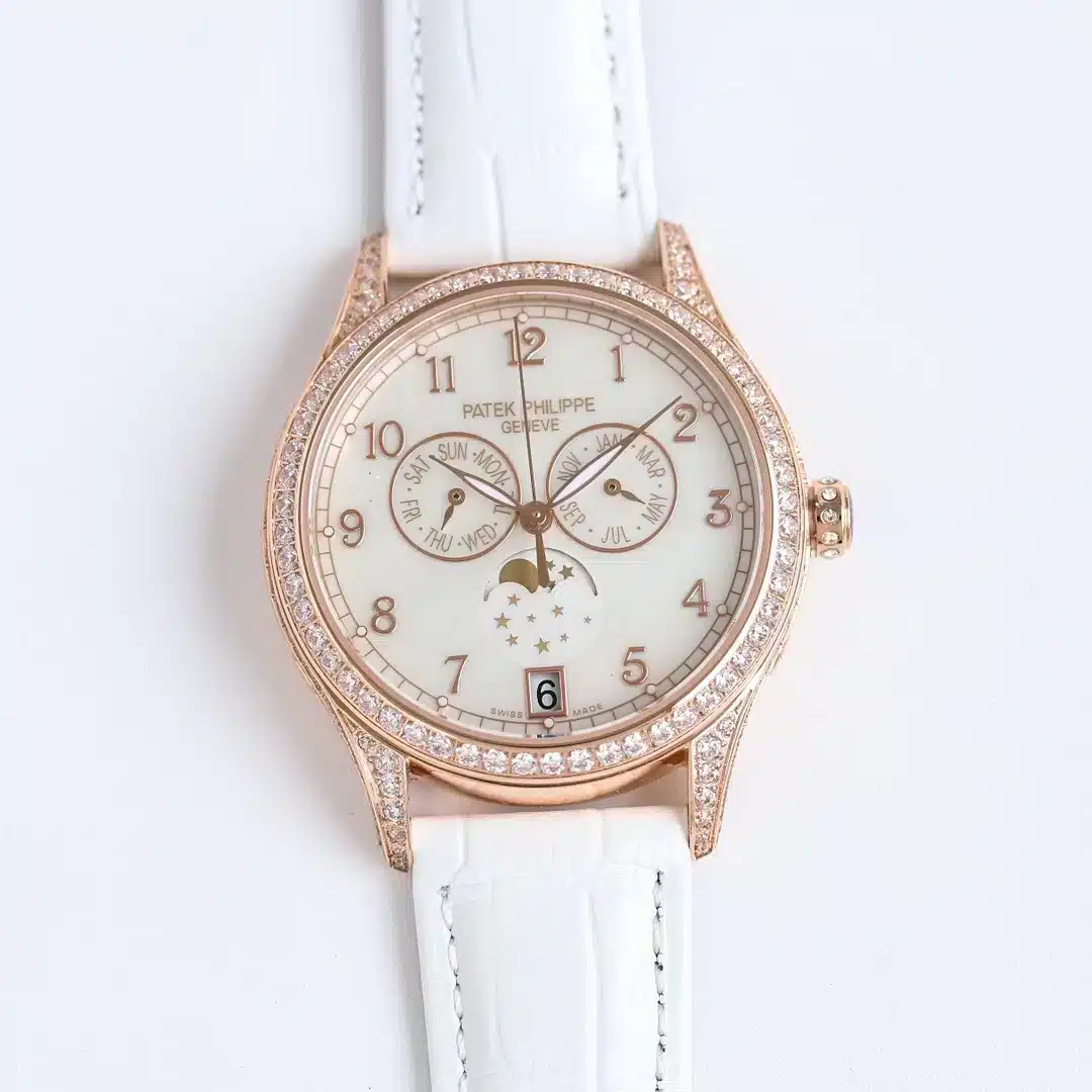 Complications 4947R ANNUAL CALENDAR, MOON PHASES.  38 mm,Rose gold,