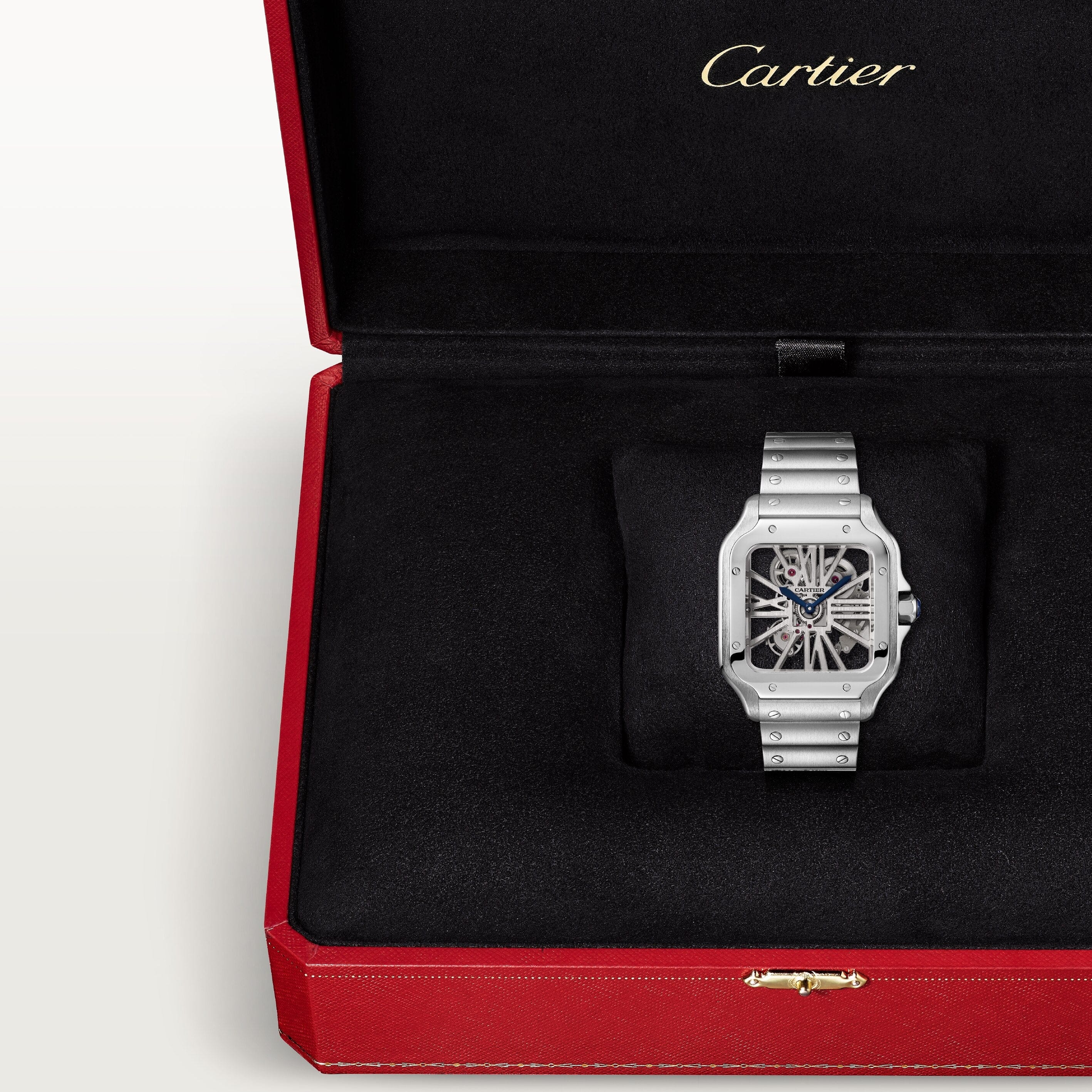 Santos de skeleton watch CRWHSA0015(Box NOT Included)