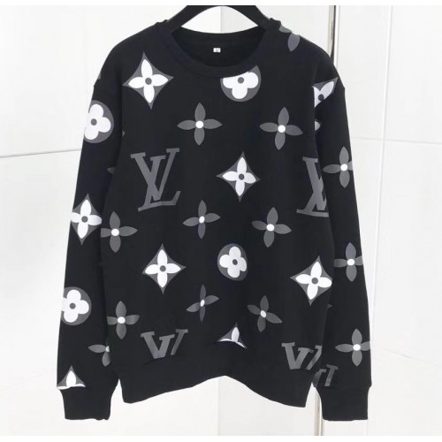 Louis Vuitton Monogram Sweatshirt Black